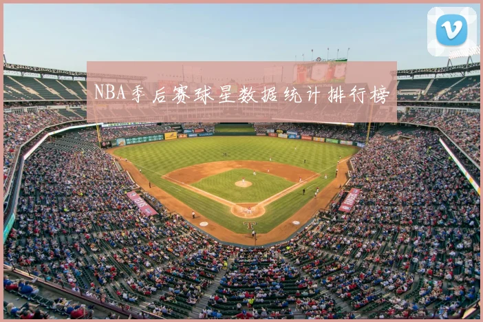 NBA季后赛球星数据统计排行榜